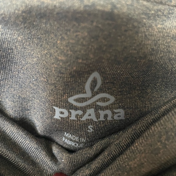prAna Pillar Leggings Small Earth Brown Green Mid Rise Stretch Performance - Picture 6 of 8